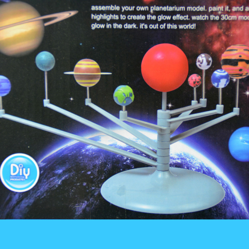 Solar System Model - Güneş sistemi modeli Çocuk bilim Dokuz