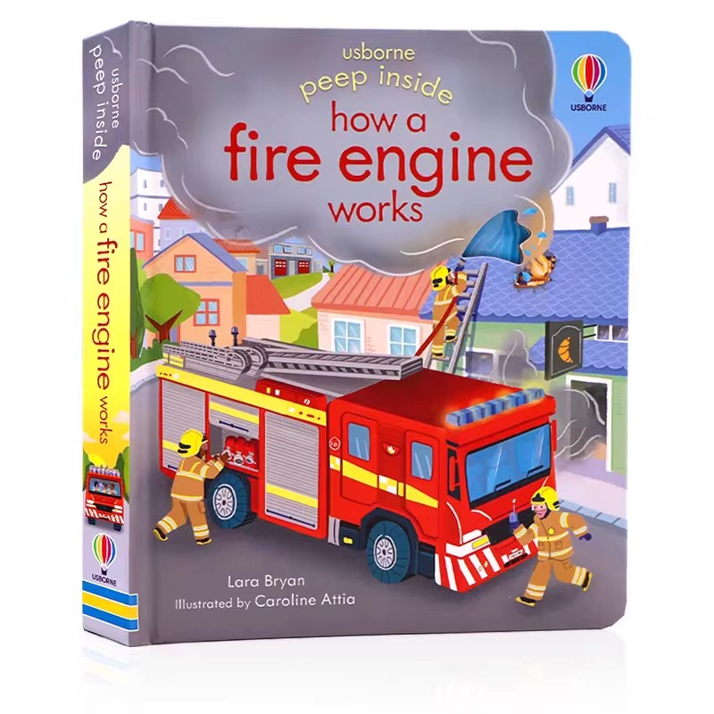 Kids Education And You - Usborne Yangın Söndürme Aracının Nasıl Çalıştığıyla