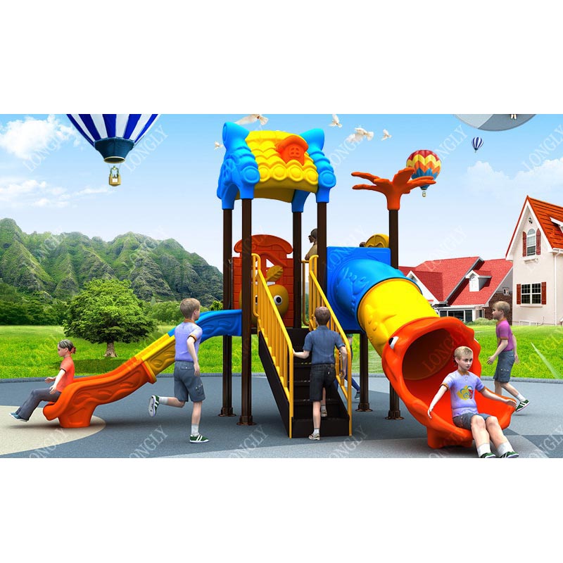 Kids Education Park - Sıcak Satış Çocuk Kaydırağı Ticari Plastik