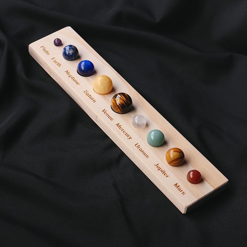 Solar System Model - Kristal küre gezegen güneş sistemi modeli