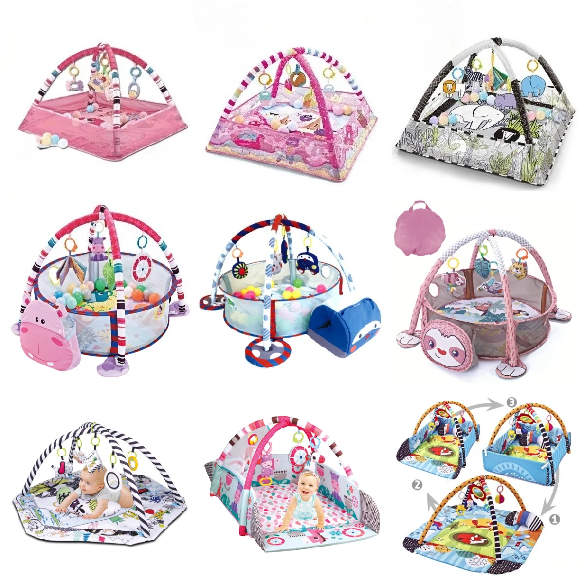 Kids Educational Mat - Çocuklar İçin Eğitici Aktivite Matı, Oyun