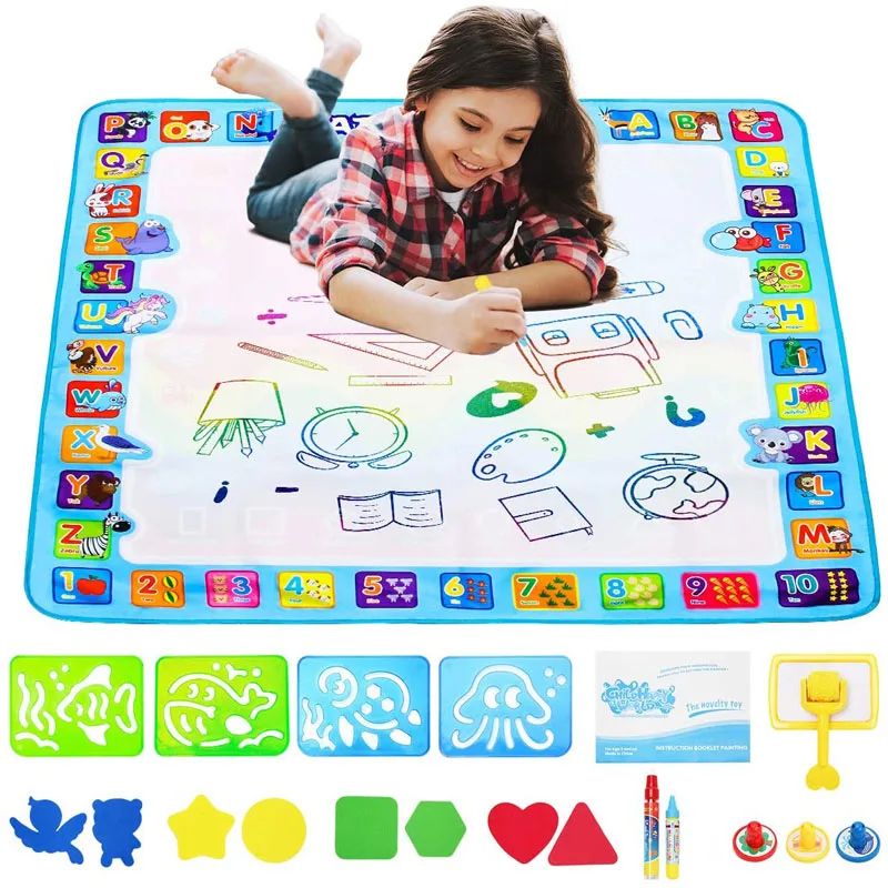 Kids Educational Mat - Coolplay Sihirli Su çizim matı Boyama