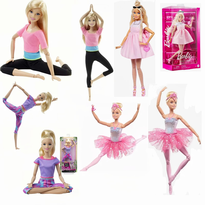 Kids Educational Resources - Yoga Pozları ile Otantik Barbie Bebek