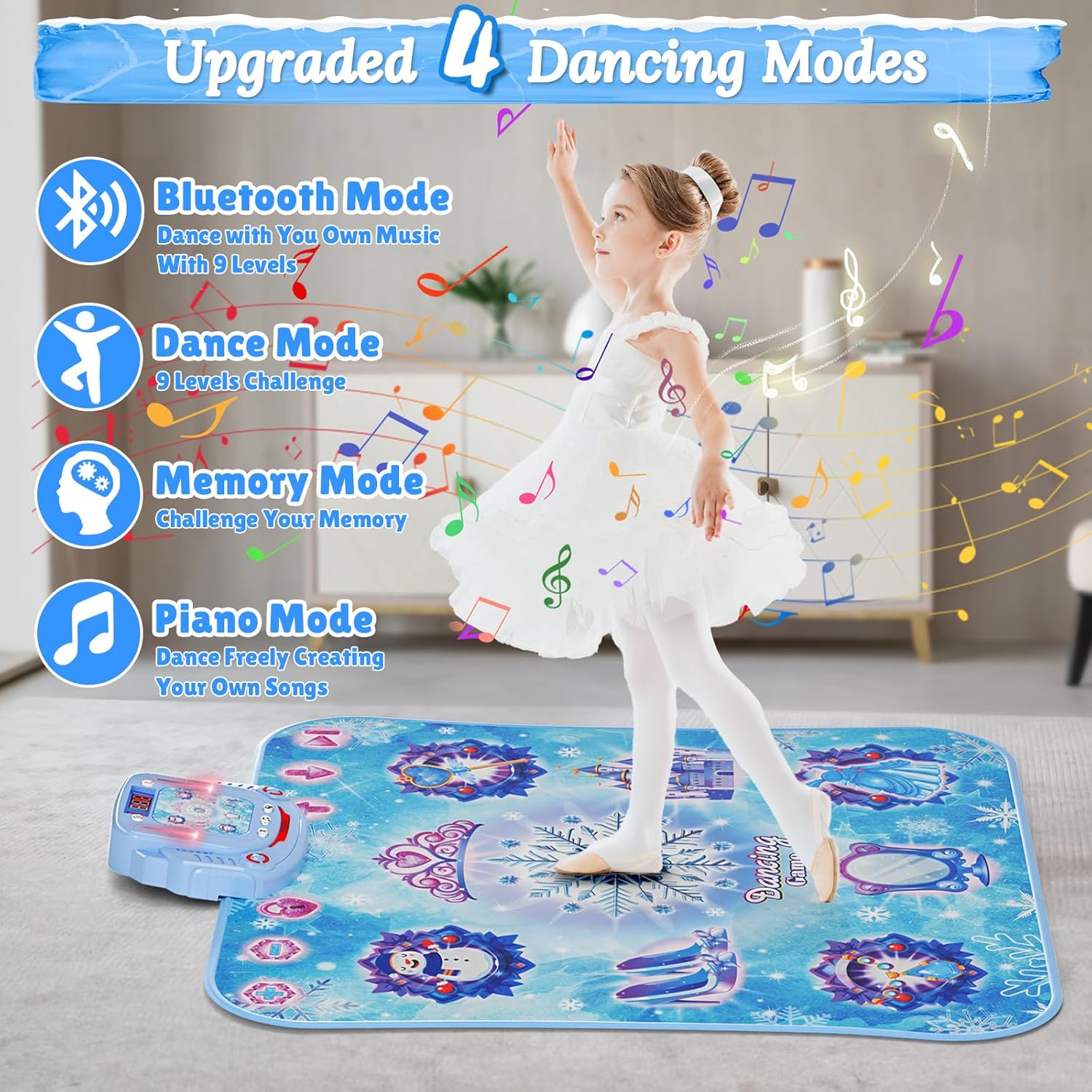 1 adet 8 tuşlu kablosuz Blueto - Kids Educational Mat incelemesi ve fiyatı