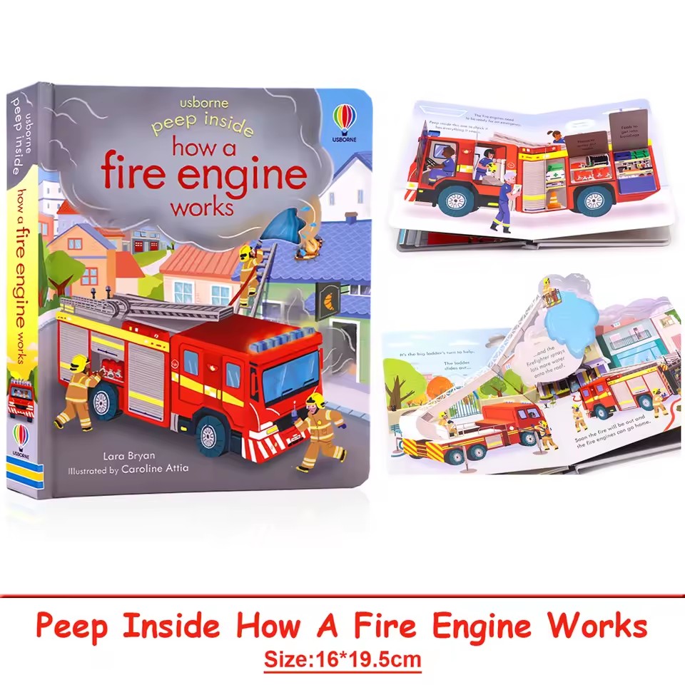 Usborne Yangın Söndürme Aracın - Kids Education And You incelemesi ve fiyatı