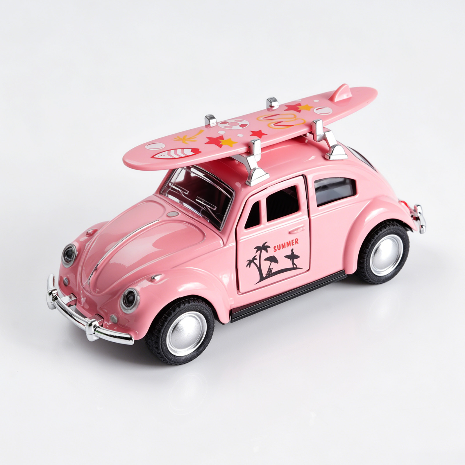 1:36 Pembe Volkswagen Beetle D - Online Educational Games For Kids incelemesi ve fiyatı