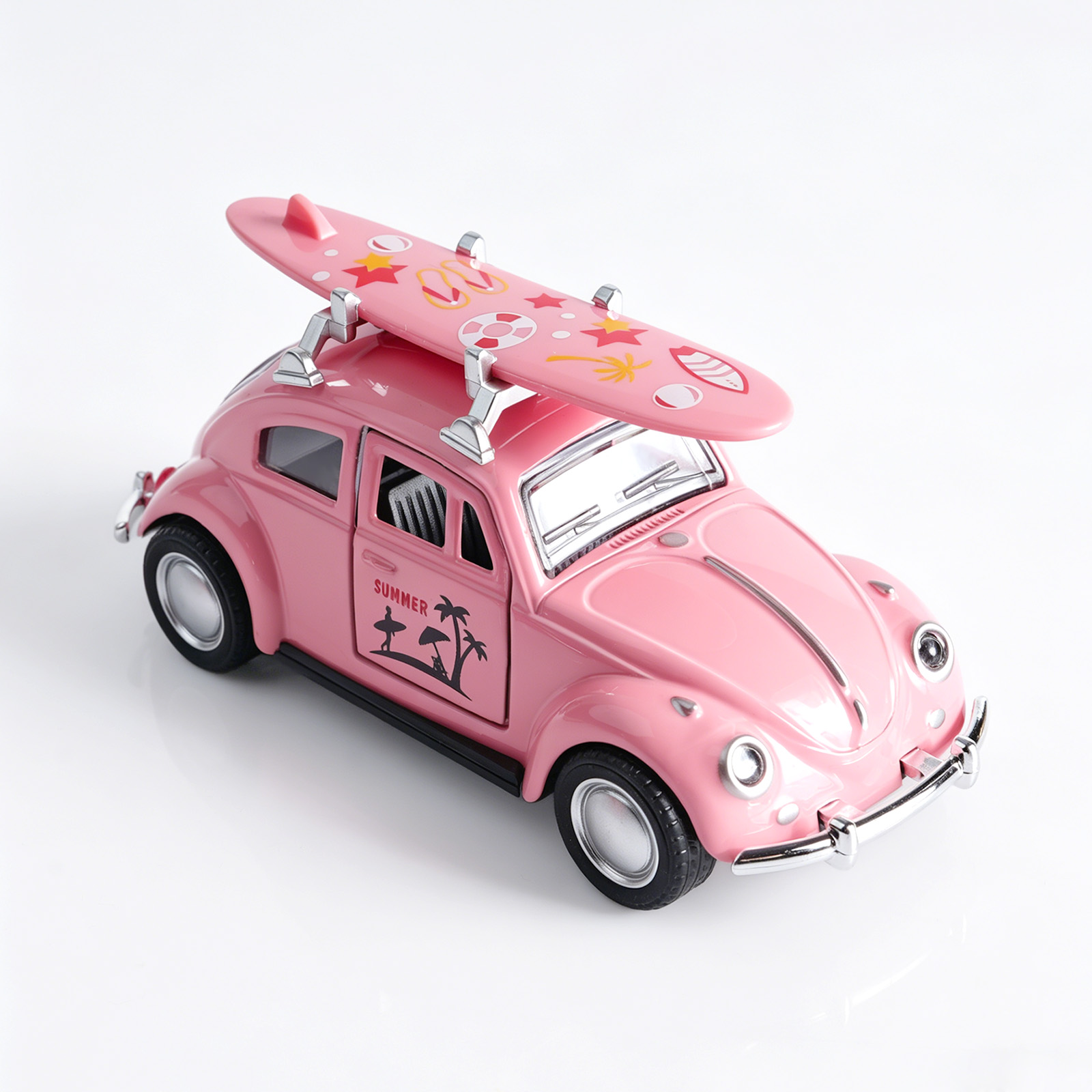 1:36 Pembe Volkswagen Beetle D - Online Educational Games For Kids incelemesi ve fiyatı