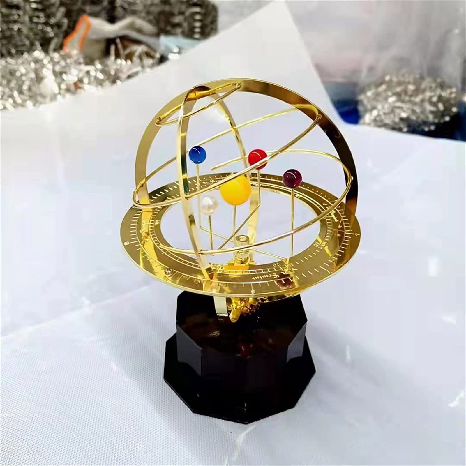 Dönen Güneş Sistemi Metal Süsü - Solar System Model incelemesi ve fiyatı