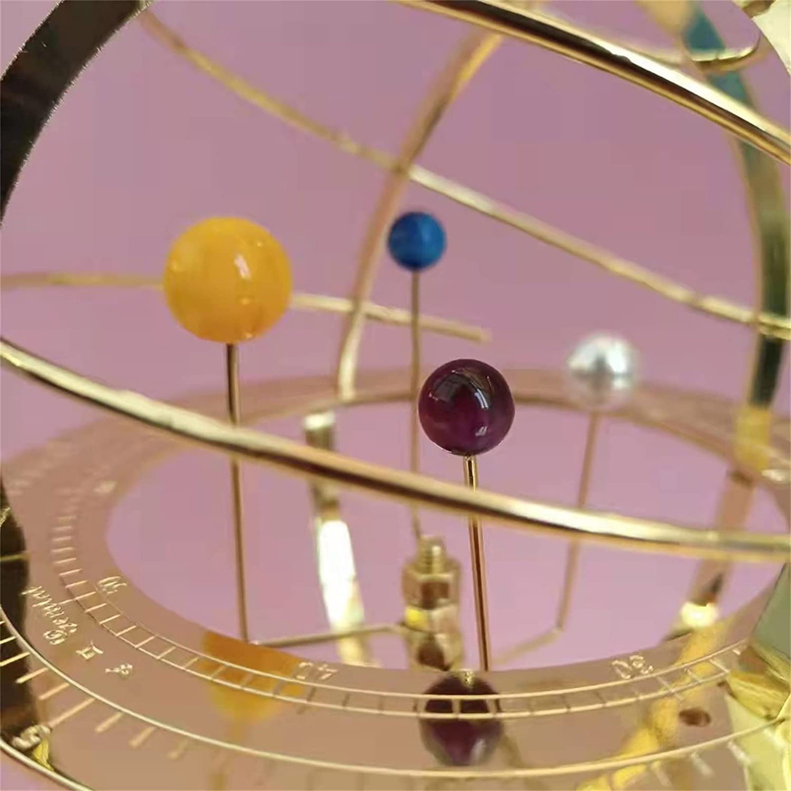 Dönen Güneş Sistemi Metal Süsü - Solar System Model incelemesi ve fiyatı
