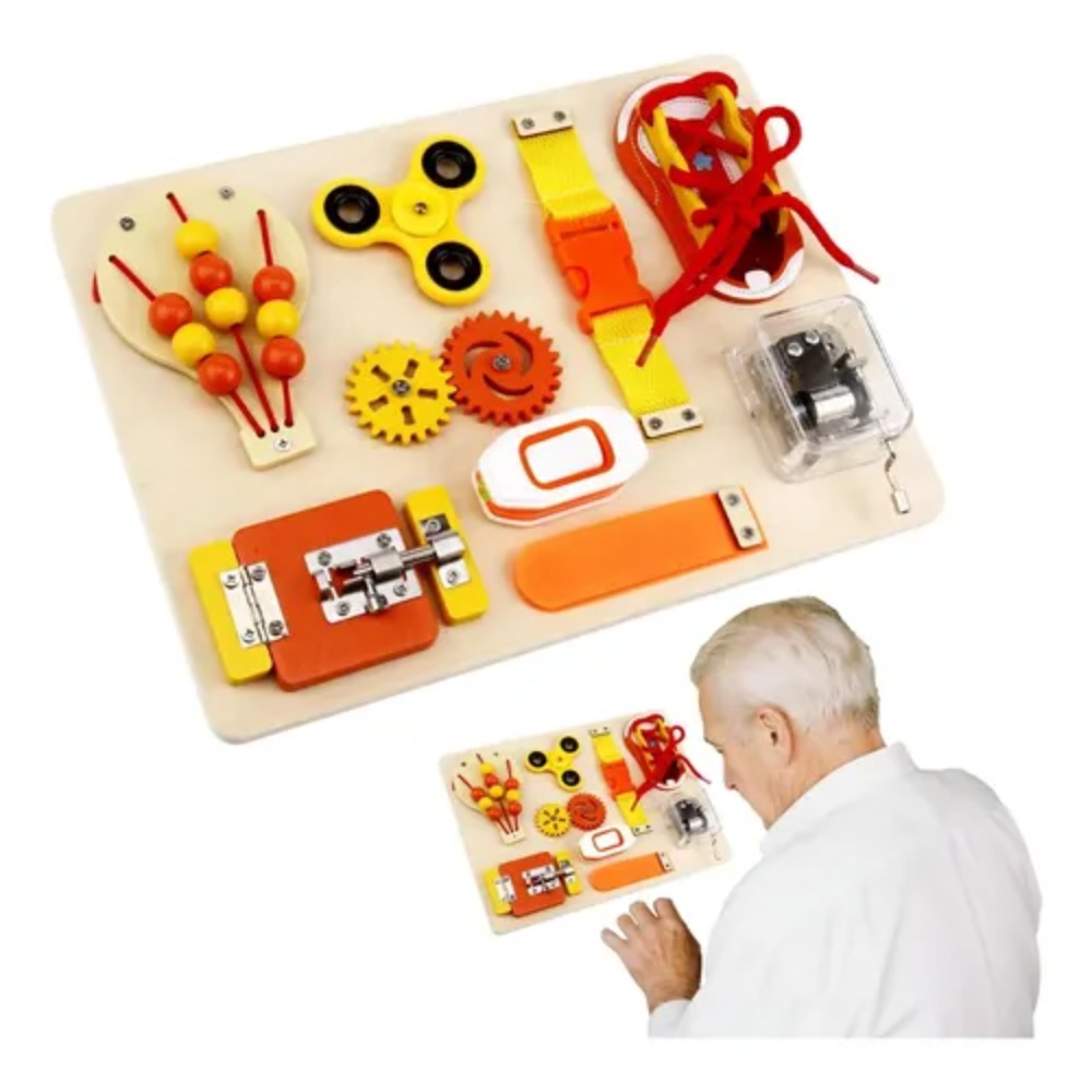 Montessori Ahşap Aktivite Pano - Kids Education Gift incelemesi ve fiyatı