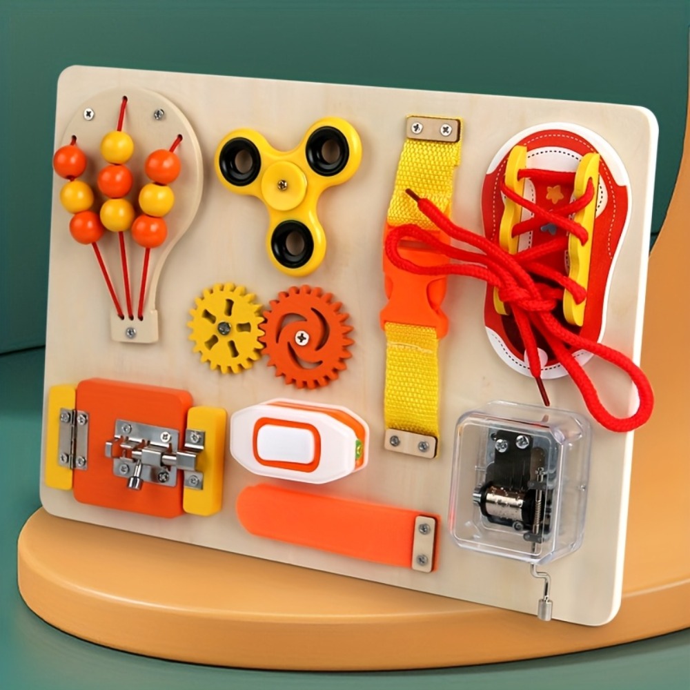 Montessori Ahşap Aktivite Pano - Kids Education Gift incelemesi ve fiyatı