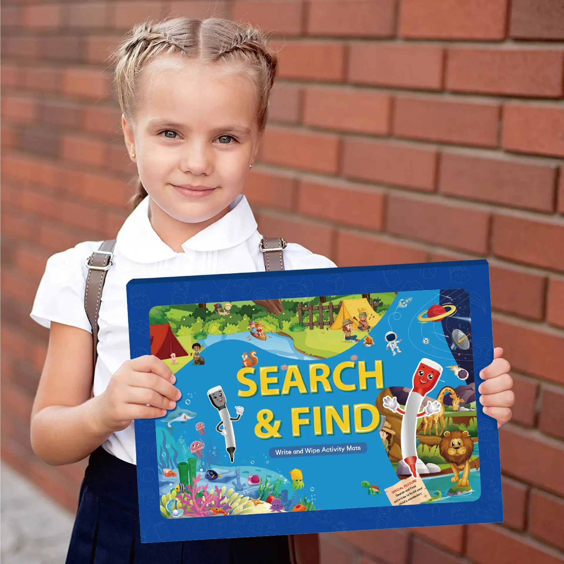Montessori Arama ve Bulma Akti - Kids Educational Mat incelemesi ve fiyatı