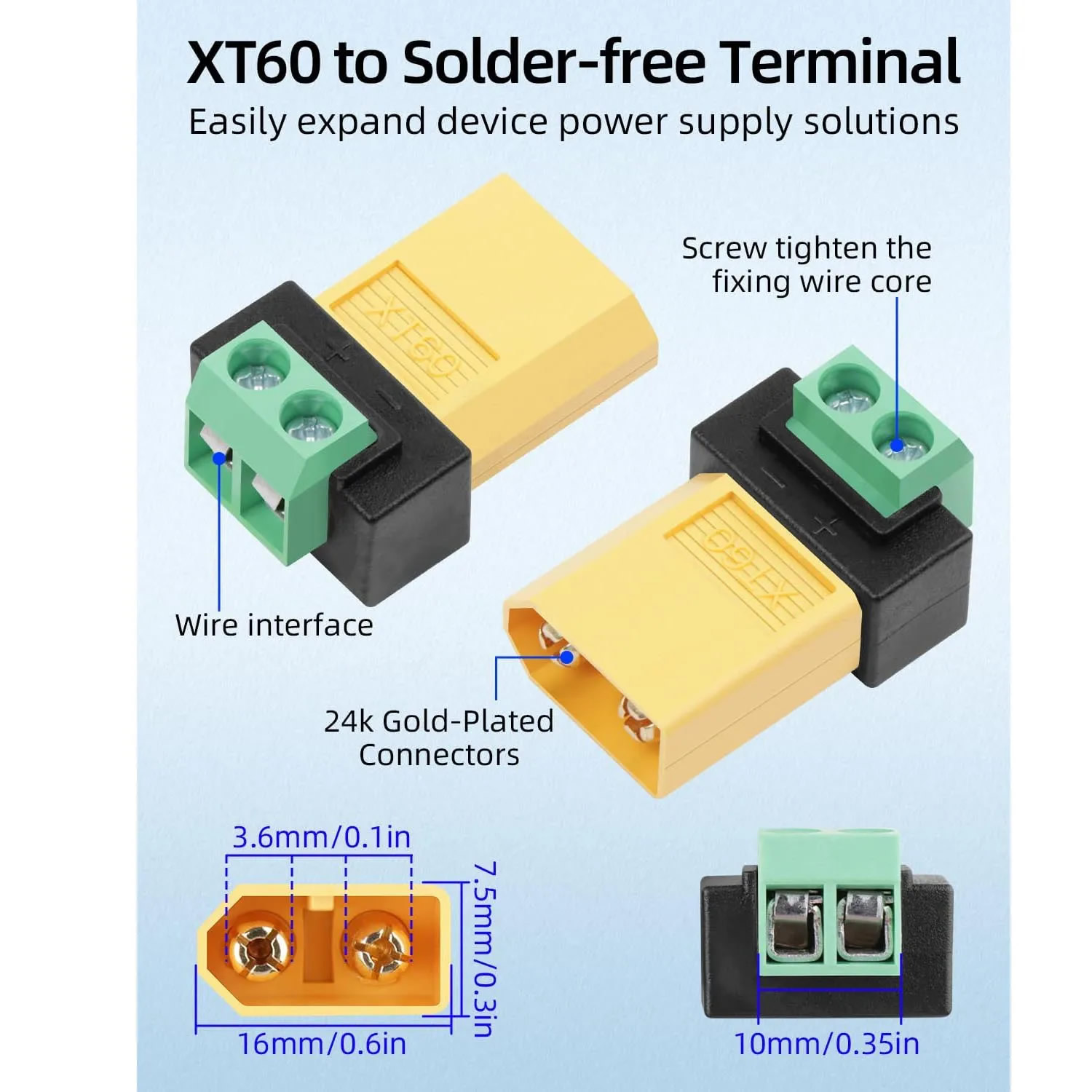 Lehimsiz 2 Pinli XT60 Erkek Di - Solar System Model incelemesi ve fiyatı