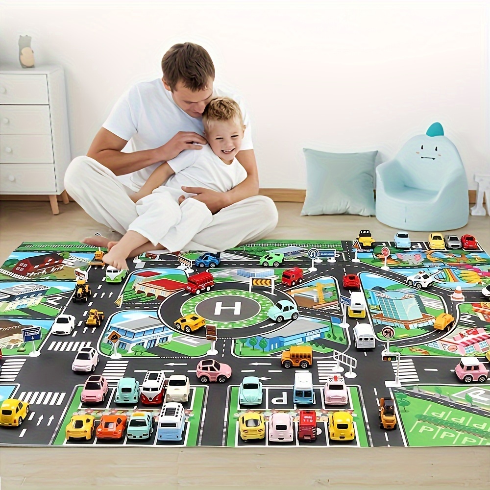 1 adet, şehir trafik oyun matı - Kids Educational Mat incelemesi ve fiyatı