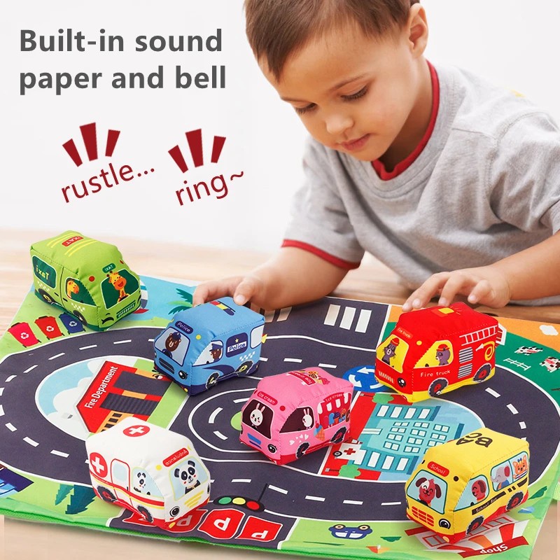 Yumuşak Araba Oyuncak Seti Oyu - Kids Educational Mat incelemesi ve fiyatı
