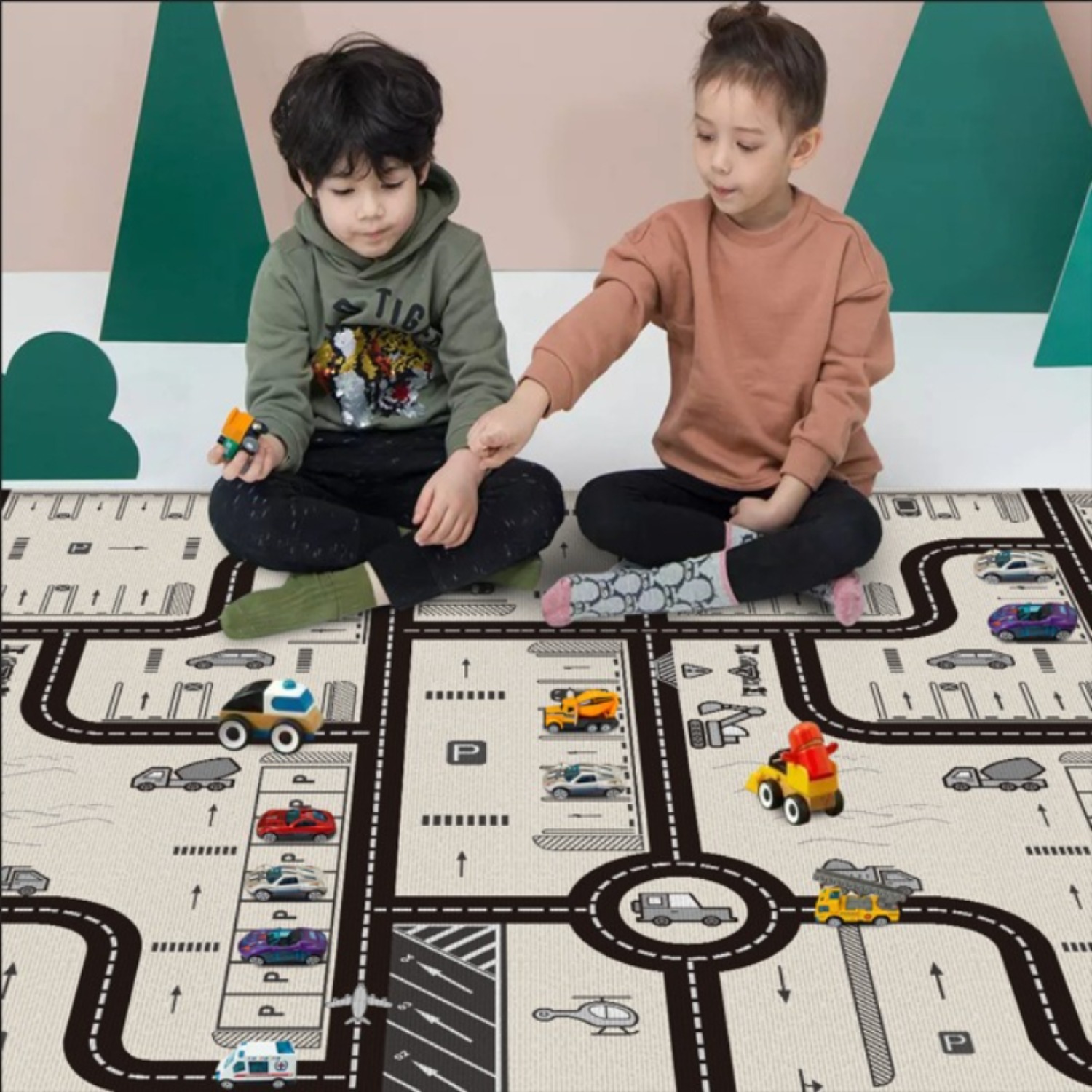 Katlanabilir Bebek oyun matı ç - Kids Educational Mat incelemesi ve fiyatı
